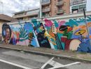 Il nuovo murale di via San Matteo a Nichelino