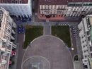 Una veduta aerea di piazza Carlo Alberto Una veduta aerea di piazza Carlo Alberto