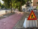 Ecco la nuova pista ciclabile di corso Bramante Ecco la nuova pista ciclabile di corso Bramante