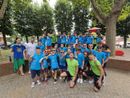 I giovani di Beinasco dopo aver ripulito il parco di via De Nicola