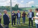 La commissione Sanità in visita a Falchera La commissione Sanità in visita a Falchera