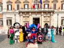Principesse e supereroi portano a Roma la loro missione per i piccoli pazienti