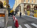 Via Roma pedonale, avanza il cantiere: da lunedì cambia la viabilità Via Roma pedonale, avanza il cantiere: da lunedì cambia la viabilità