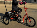 Ritrovata la bici sottratta a Olly, bambina di otto anni con problemi motori