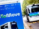 Viaggio sulla navetta a guida autonoma