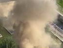 Va a fuoco un garage sotterraneo, momenti di paura in corso Giulio Cesare Va a fuoco un garage sotterraneo, momenti di paura in corso Giulio Cesare