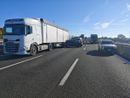 Incidente all'altezza del sito interporto: circolazione in tilt sulla tangenziale Incidente all'altezza del sito interporto: circolazione in tilt sulla tangenziale
