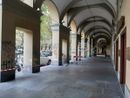 Pulizia portici di corso Vittorio