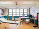 Le strutture mediche all'interno della Carluccio e della Primo Levi (crediti foto Francesca Cirilli)