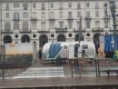 Da questa mattina sono in corso di allestimento le strutture che ospiteranno l’arrivo della tappa inaugurale che partirà da Venaria Reale