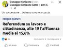 Il capogruppo del M5S Russi replica: "Gli elettori meritano rispetto" Il capogruppo del M5S Russi replica: "Gli elettori meritano rispetto"