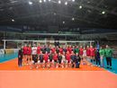 Le ragazze di In Volley Piemonte sul campo da pallavolo