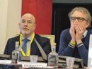 Abusivismo e falso in bilancio: nuovi guai per Massimo Segre (qui con l'assessore Mimmo Carretta)