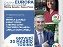 Al Cipet l'incontro &quot;Piemonte chiama Europa&quot;: confronto tra Monica Canalis e Fabio Pizzul