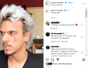 fotogramma di Instagram