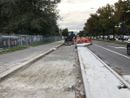 La pista ciclabile di corso Ferrara La pista ciclabile di corso Ferrara