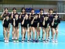 L'Under 16 giapponese femminile di pallavolo a Cambiano
