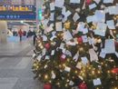 Speranze e desideri nelle lettere appese all'albero di Natale di Porta Nuova