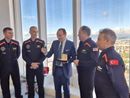 Gli astronauti di Axiom-3 ospiti al Grattacielo della Regione