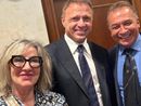 Paolo Bongioanni e il ministro dell'Agricoltura Francesco Lollobrigida