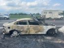 Veicolo in fiamme in tangenziale nord all'altezza di Collegno: nessun ferito
