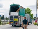 Due giraffe si traferiscono al Bioparco di Zoom: il trasporto eccezionale dalla Svizzera