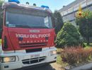 vigili del fuoco in azione
