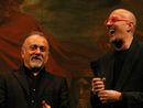 Giorgio Faletti con Massimo Cotto
