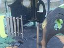 Moncalieri: vandali e incivili danno fuoco ai giochi del giardino Ada Negri