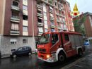 Seriamente danneggiato l'interno dell'abitazione