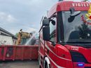 vigili del fuoco in azione