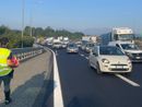 Incidente all'altezza dell'interscambio: traffico paralizzato sulla tangenziale