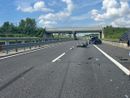 Brutto incidente sul raccordo Torino-Pinerolo
