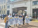 Sit in del partito Libertà davanti alle Molinette: &quot;Troppe risorse sprecate in questi anni&quot; [VIDEO]