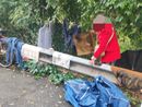 Due rom occupano un pezzo del trincerone in Barriera di Milano