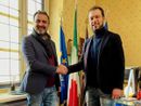 Paolo Montagna e Davide Guida, sindaco e vicesindaco di Moncalieri