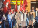 Contro la chiusura dei cinque uffici postali di Torino, presidio in via Nizza Contro la chiusura dei cinque uffici postali di Torino, presidio in via Nizza