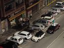 rapina in strada con auto carabinieri