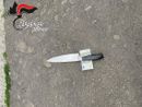 Coltello per terra