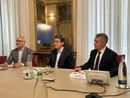 Da sinistra, Calegari, Pavone e Gilli