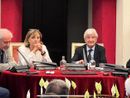 tavolo con Gianna Pentenero in sala Colonne del Comune di Torino