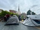 “Studenti-Intifada”: tende davanti a Palazzo Nuovo e al Politecnico