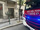 Incendio nel seminterrato di un palazzo in via Berthollet: i Vigili del fuoco domano le fiamme