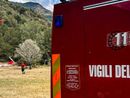 Padre e figlia di 8 anni in difficoltà sulla Ferrata della Roceja: salvati grazie all'elicottero dei vigili del fuoco [VIDEO]