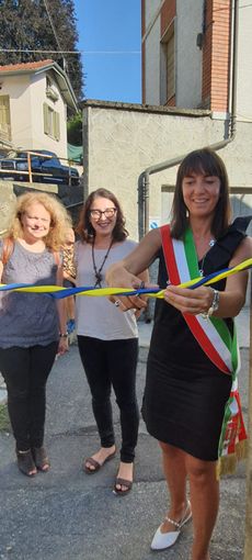 taglio del nastro cerimonia di inaugurazione