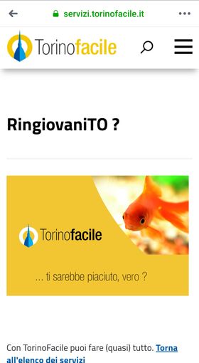 Il Comune di Torino lancia RingiovaniTO, per togliersi fino a 10 anni di età