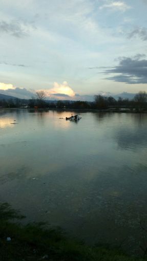 Moncalieri, altri problemi per il maltempo una voragine si è aperta in via Petrarca