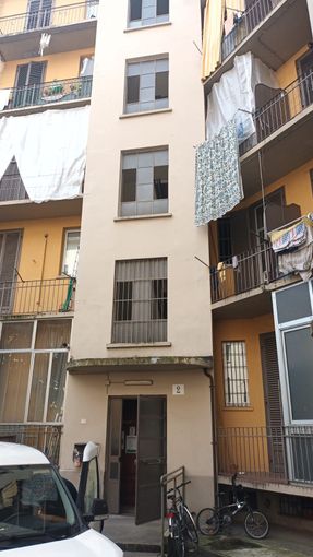 Immagine di archivio di una casa popolare Immagine di archivio di una casa popolare