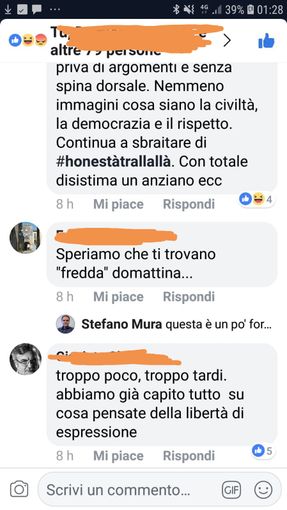 Torino, insulti e minacce di morte alla consigliera del M5S Viviana Ferrero