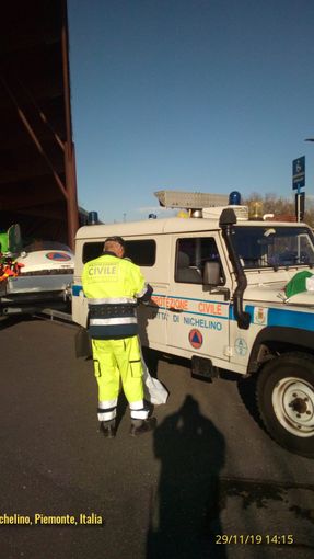Nichelino prova la tenuta della macchina di protezione civile Nichelino prova la tenuta della macchina di protezione civile